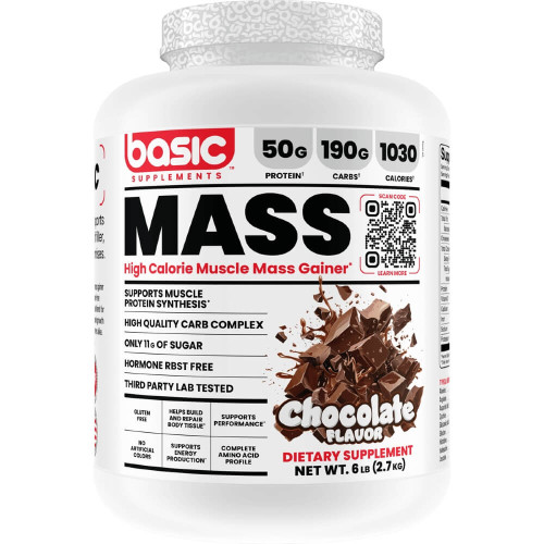 Basic Supplements Basic Mass - 6lbs Chocolate