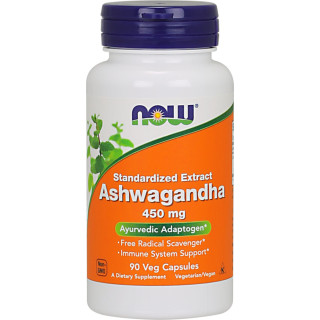 NOW Foods Ashwagandha Extract 450mg 90 VCaps