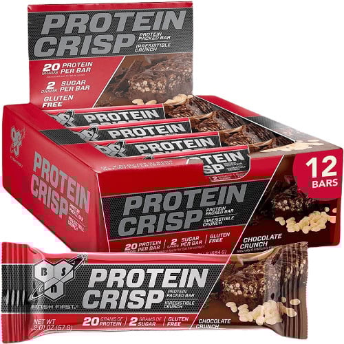 BSN Syntha-6 Protein Crisp - Box of 12 Chocolate Crunch