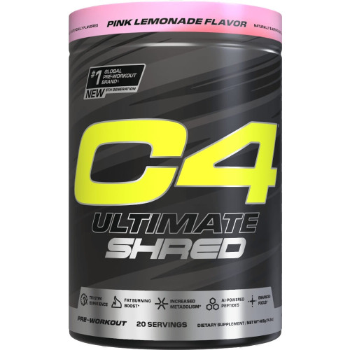 Cellucor C4 Ultimate Shred - 20 Servings Pink Lemonade