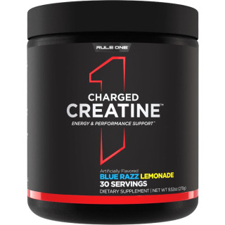 Rule 1 Charged Creatine - 30 Servings Blue Razz Lemonade