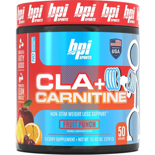 BPI Sports CLA + Carnitine - 50 Servings Fruit Punch