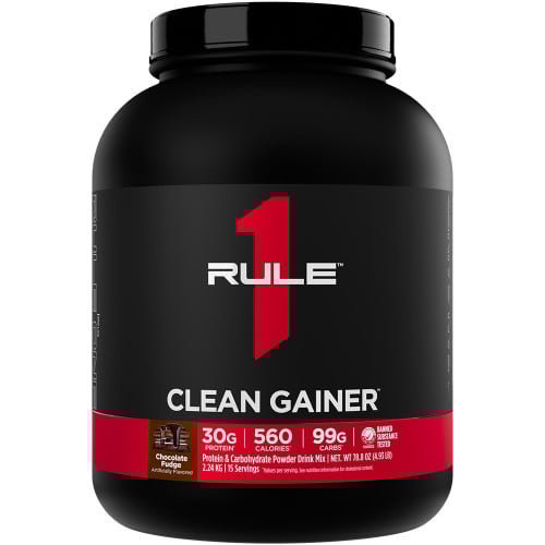 Rule 1 R1 Clean Gainer - 5lbs Chocolate Fudge