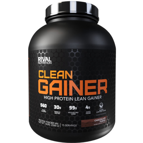 Rival Nutrition Clean Gainer - 5lbs Chocolate Fudge