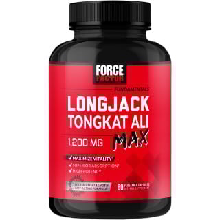 Force Factor Longjack Tongkat Ali Max - 60 VCaps
