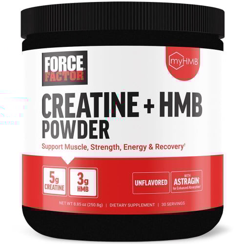 Force Factor Creatine + HMB - 30 Servings Unflavored