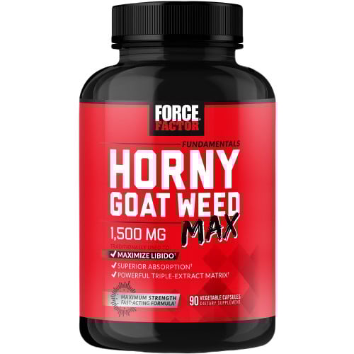 Force Factor Horny Goat Weed Max 1500mg - 90 Capsules
