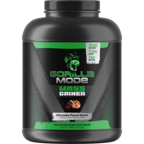 Gorilla Mind Gorilla Mode Mass Gainer - 6lbs Chocolate Peanut Butter