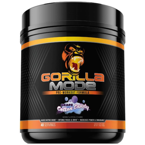 Gorilla Mind Gorilla Mode - 40 Servings Cotton Candy Grape