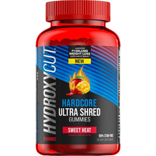 Hydroxycut Hardcore Ultra Shred Gummies - 60 Gummies Sweet Heat