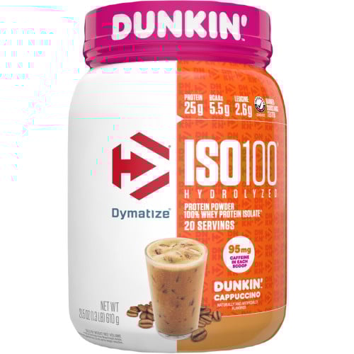 Dymatize ISO100 - 20 Servings Dunkin Cappuccino
