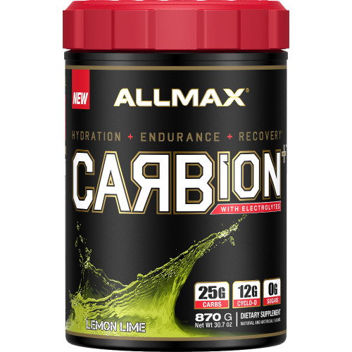 AllMAX Nutrition Carbion+ with Electrolytes 1.92lbs Lemon Lime