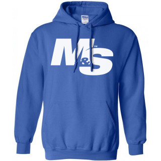 Muscle & Strength Spinal Hoodie Small Blue