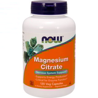 NOW Foods Magnesium Citrate 120 VCaps