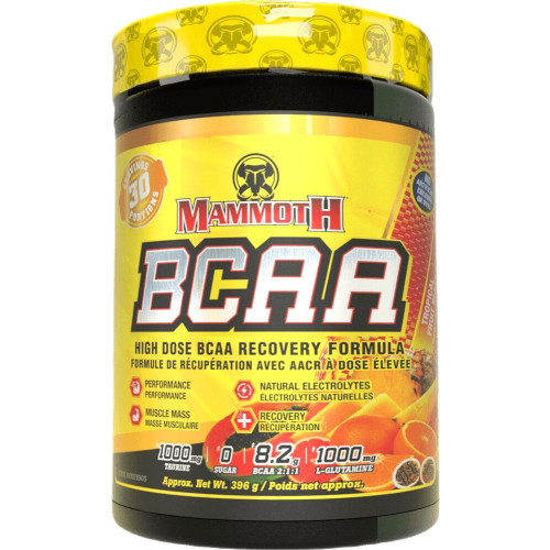 Mammoth BCAA - 30 Servings Tropical Fruit Blast