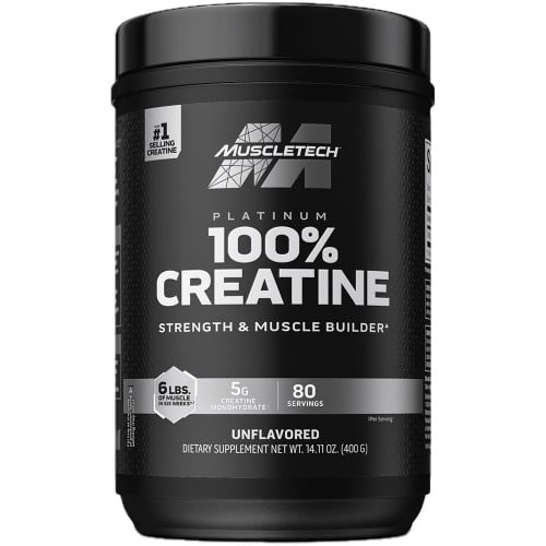 MuscleTech Platinum 100% Creatine - 400g Unflavored