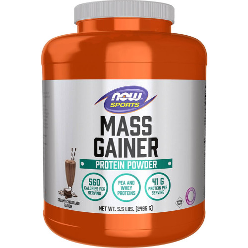 NOW Foods Mass Gainer - 5.5lbs Chocolate