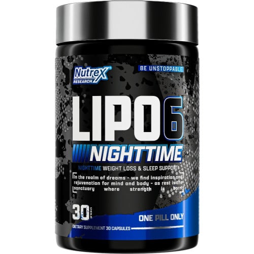 Nutrex Lipo-6 Nighttime - 30 Capsules