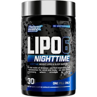 Nutrex Lipo-6 Nighttime - 30 Capsules