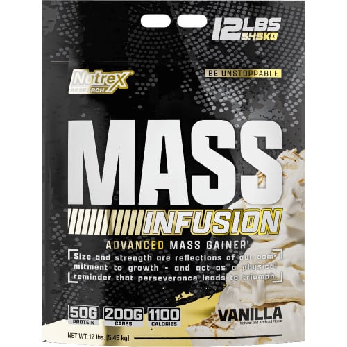 Nutrex Mass Infusion - 12lbs Vanilla