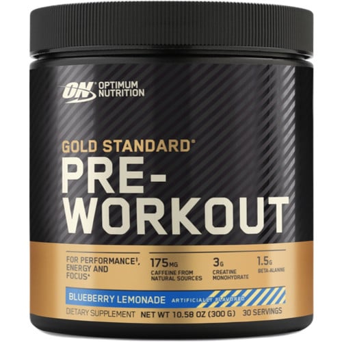 ON Gold Standard Pre-Workout - 30 Servings Blueberry Lemonade