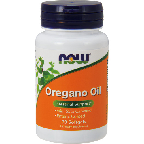 NOW Foods Oregano Oil Enteric Coated 90 Softgels