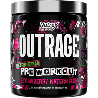 Nutrex Outrage - 30 Servings Strawberry Watermelon
