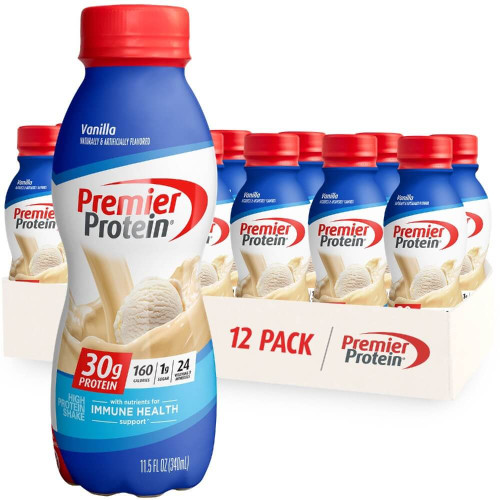 Premier Protein Shake - Box of 12 Vanilla
