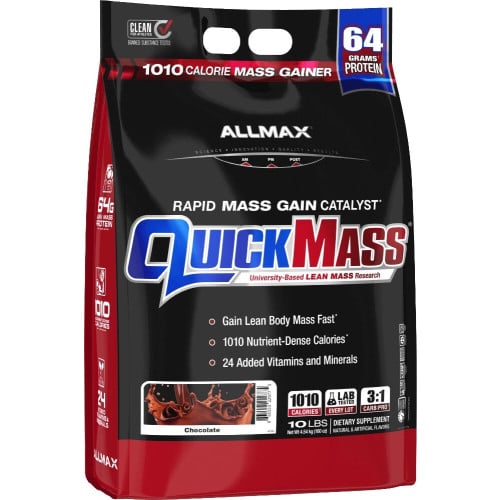 AllMAX Nutrition QuickMass - 10lbs Chocolate