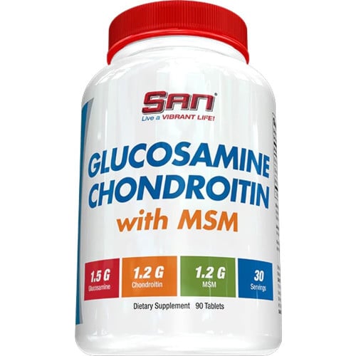 SAN Glucosamine Chondroitin with MSM - 90 Tablets