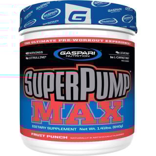 Gaspari SuperPump MAX - 40 Servings Fruit Punch