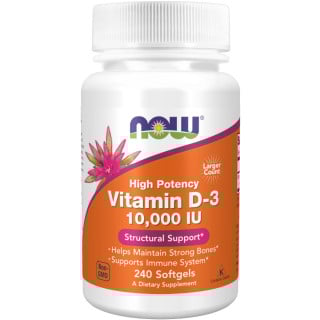 NOW Foods Vitamin D-3 10,000 IU - 240 Softgels