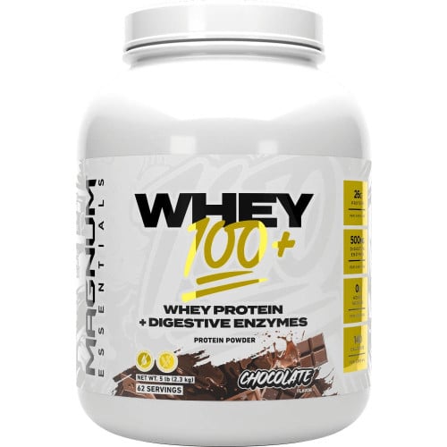 Magnum Nutraceuticals Whey 100+ - 5lbs Chocolate