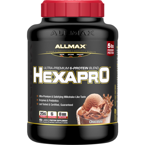 AllMax Nutrition HexaPro - 5lbs Chocolate